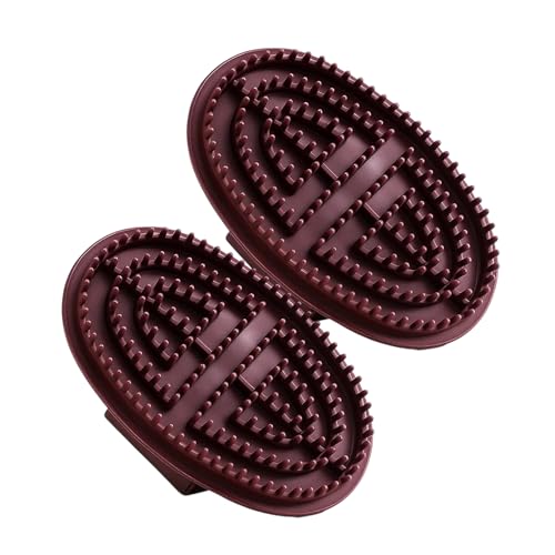 2 Stücke MassagebüRste, MassagebüRste KöRper, Gua Sha KöRper, GanzköRper Entspannung,Mit Ergonomischem Griff, äTherisches öL Zur KöRperentspannung Von Familie