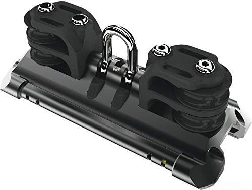 Lewmar Mainsheet Car Size 1 Shackle Double Control sheave chariot écoute grand-voile