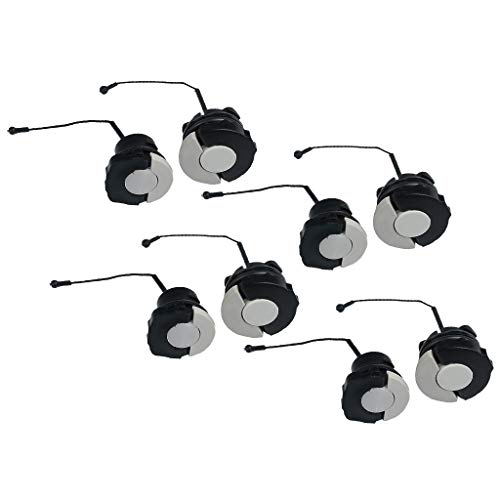 4 Paar Kettensäge Tankdeckel Gas Tankdeckel Öldeckel Für STIHL MS210 MS250