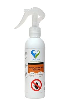 Two-Ten Cockroach Repellent Spray - Natural, Vegan & Eco-Friendly | 100% Herbal and Chemical free | Baby and Pet safe | 200ml