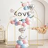 Supporto per sfondo ad arco in metallo, 2,7 m, elegante arco