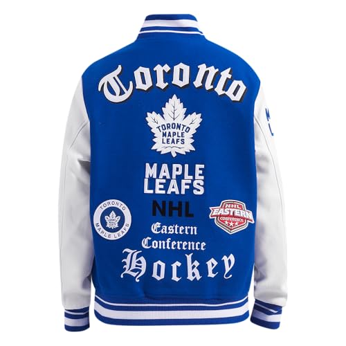 Image of Pro Standard Mens NHL Old English Varsity Jacket