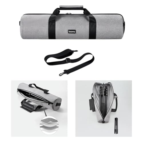 Tela Oxford impermeable en bolsa para trípode fotográfico gris M 7