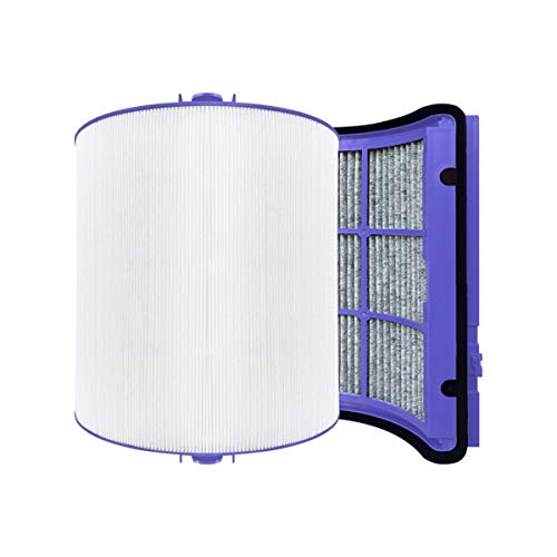 REYEE Purificador fresco puro filtro HEPA de vidrio filtro de carbón activado para Dyson HP06 TP06...
