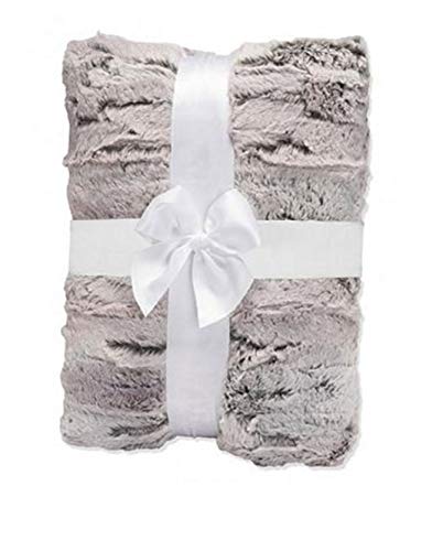 Luxe Cuddle Cut Silver Fox tela de pelo sintético Shannon Fabrics 2 yardas para manualidades