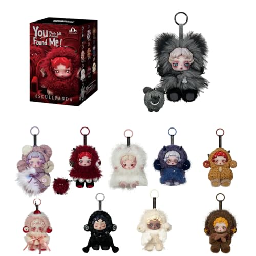 POP MART SKULLPANDA You Found Me! V[Y ʂ݃y_g Ps[X uCh{bNX ʂ _ |bv}[g XJp XJp_ tBMA v[g 