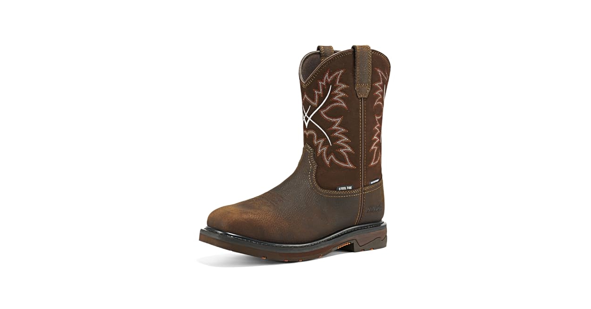 Amazon.com: NINGO Mens Steel Toe Work Boots, Waterproof