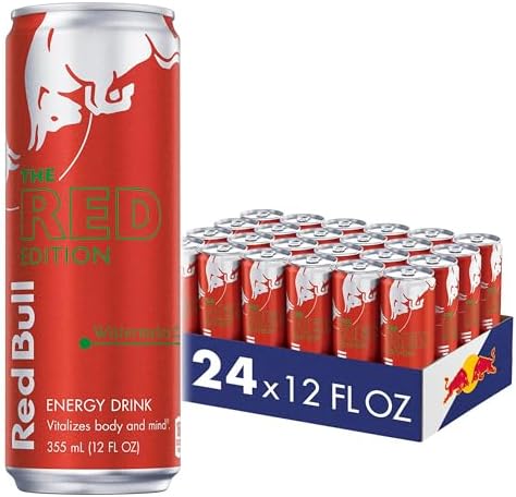 Red Bull Energy Drink, Watermelon, Red Edition