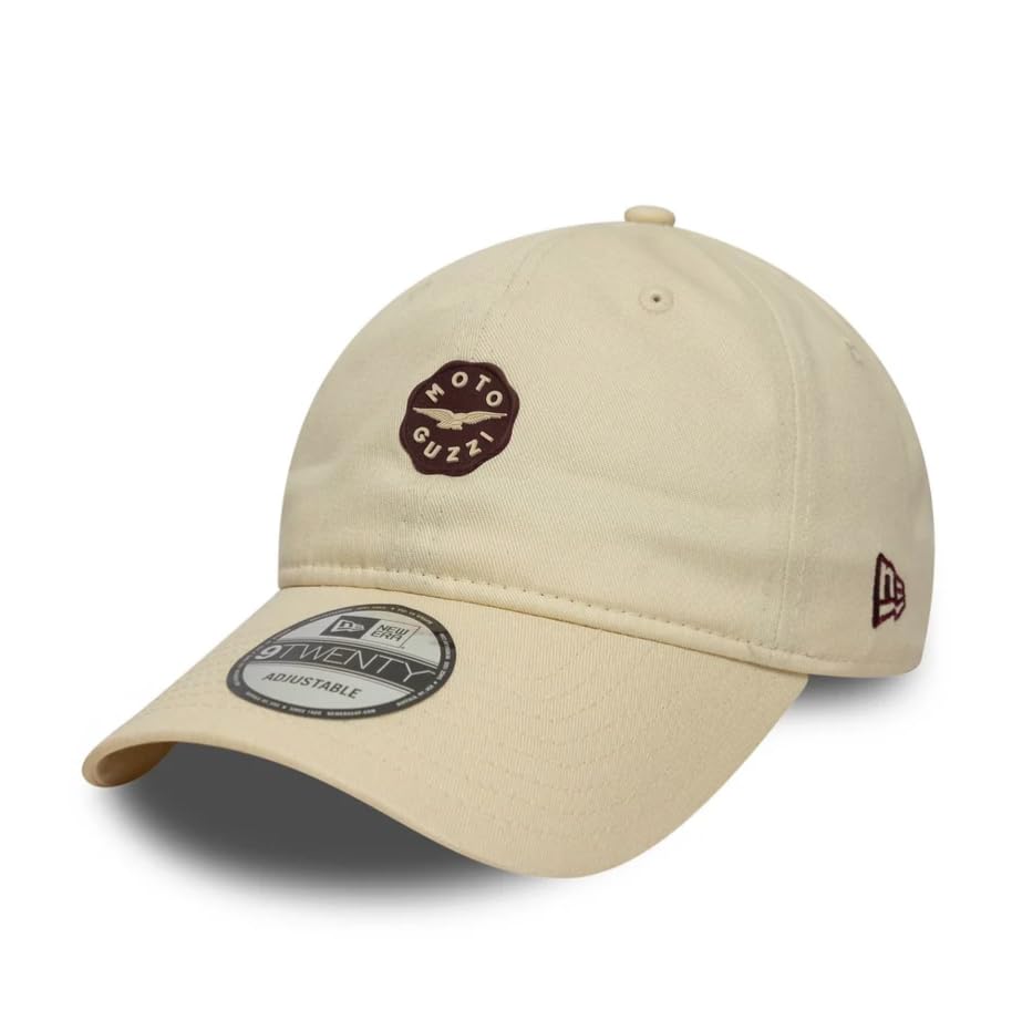 New Era Moto Guzzi, Official 2025 Merchandise, Wax Cream Logo, Baseball Cap, Adjustable