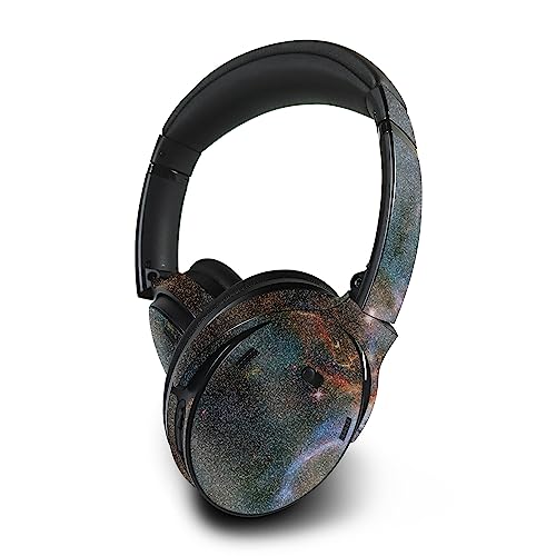 Image of MightySkins Glossy Glitter Skin Compatible with Bose QuietComfort 45 Headphones Eagle Nebula | Protective, Durable High-Gloss Glitter Finish | Easy to Apply | Made in The USA