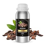 Premium reines natürliches Nelkenöl – 100 % pures ätherisches Öl, BIO, organisch – zur Herstellung ätherischer Öle, Kerzen, Seifen, DIY – Clove Essence 1L, Aromaholik