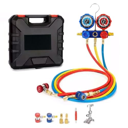 Kit de jauge AC Manifold manifold climatisation recharge fluide outil garage atelier