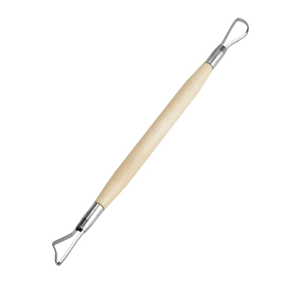 4 Raschietti In Acciaio Inox Per Argilla E Ceramica - Con Bordo Seghettato, Ideali Per Modellare E Scultura - Foto 5