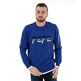 jersey salsa hombre el corte ingles Jersey de manga larga de color azul. Cuello redondo. Motivo estampado.
