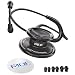 MDF Instruments MD One Stainless Steel Premium Dual Head Stethoscope - Free-Parts-for-Life & Lifetime Warranty (MDF777-BO) - All Black