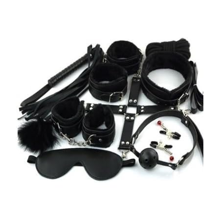 Amazon 拘束具ベッド 縛る 縛り姫 Smコスプレ 大人のおもちゃ 女性用セックス ツールグッズ ソフトタイプ ベッドの拘束システム ボンデージ キット豪華10点セットsm プレイ グッズ ブラック バラエティ雑貨マングローブ Sm