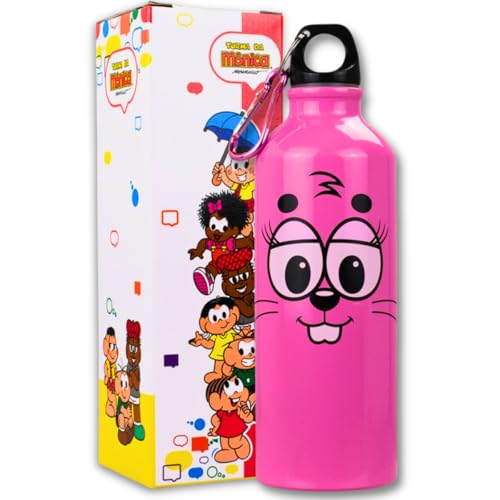 Garrafa Garrafinha Squeeze Aluminio 500ml Turma da Monica Cebolinha Cascão Magali Sansão Dalila Original (DALILA)