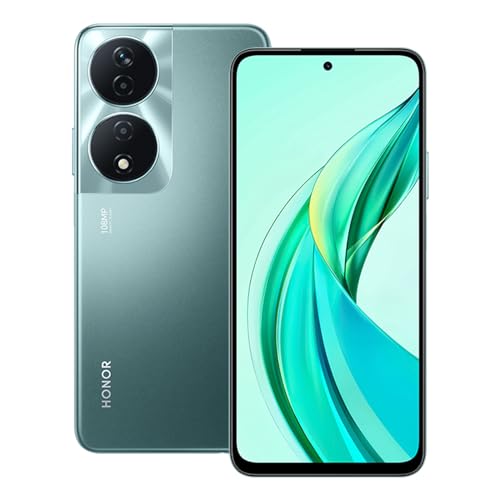 HONOR 90 Smart 5G Smartphone, Teléfono Inteligente Cámara 108 MP+50 MP, 4+128GB, Pantalla de 6,8 Pulgadas, Ocho Núcleos/Doble Tarjeta SIM/NFC/GPS, Android 13, Esmeralda Verde