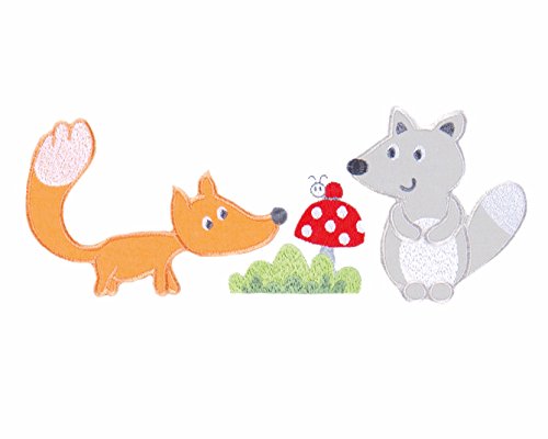 Julius Zöllner Bettset 3 teilig mit Applikation | Inklusive Nestchen, Himmel und Bettwäsche, dachs & fuchs | 5790615150 - 5790615150 Julius Zöllner Bettset 3 teilig mit Applikation | Inklusive Nestchen, Himmel und Bettwäsche, dachs & fuchs | 5790615150