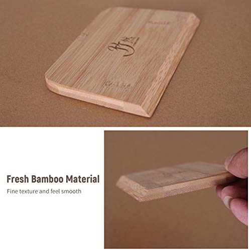 Honorall Ferramentas de espalhamento de vara Bolo Massa Panqueca Raspador de ovo Espalhador De bambu