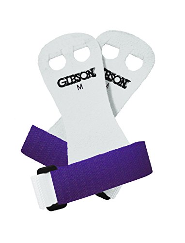 Gibson Rainbow Gymnastics Hand Grips, MADE IN USA Large
