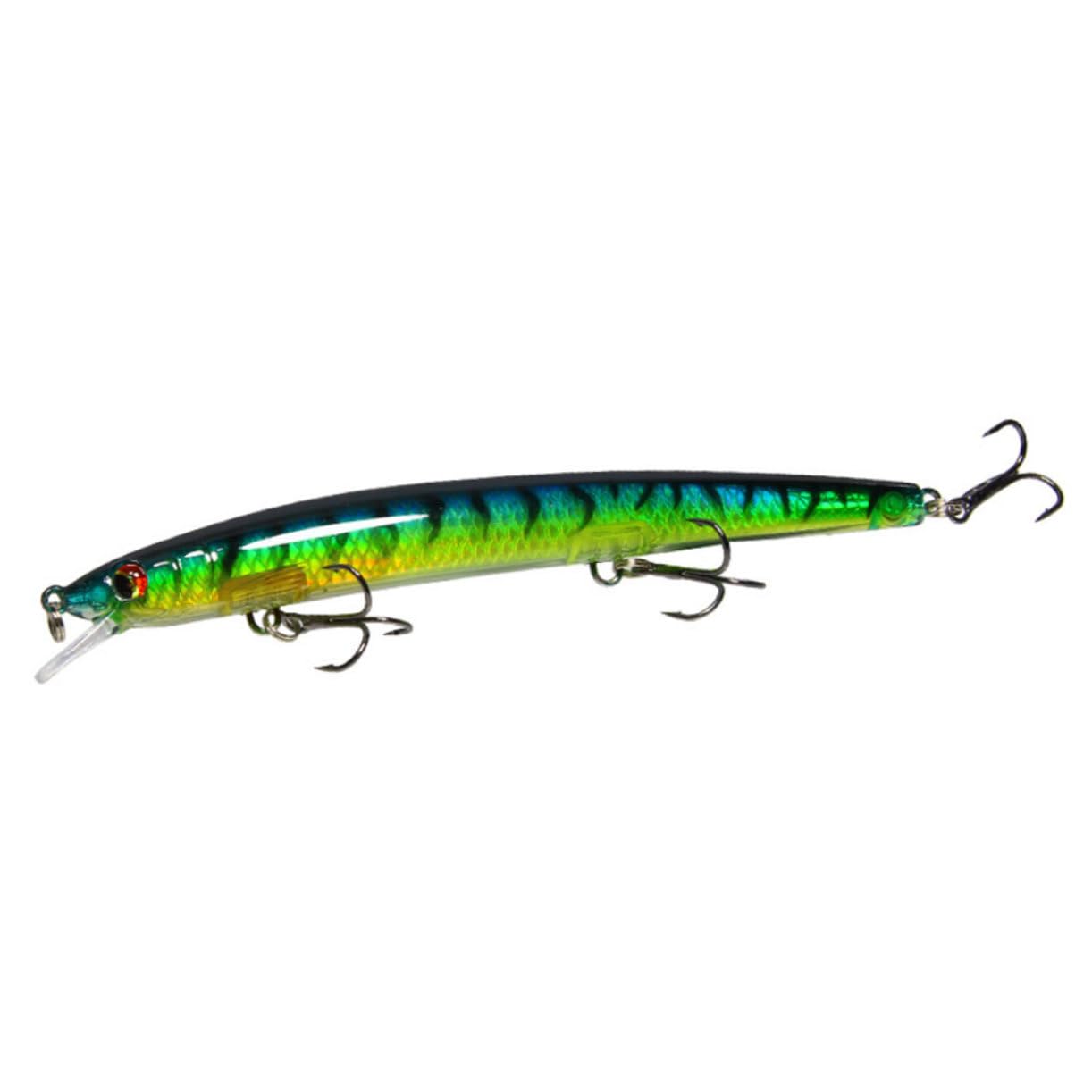 Kisangel 15 Pièces appâts de Poisson hameçon swimbait appâts de pêche Accessoires de pêche leurres de pêche engins de pêche leurre appât