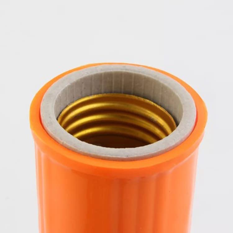 Porta della Lampadina Base Lampada in Ceramica, Nucleo in Rame in PVC - Kit Accessorio Adattatore Lampada Kit Ceramic Vite Ceramic with Filo Giallo e27