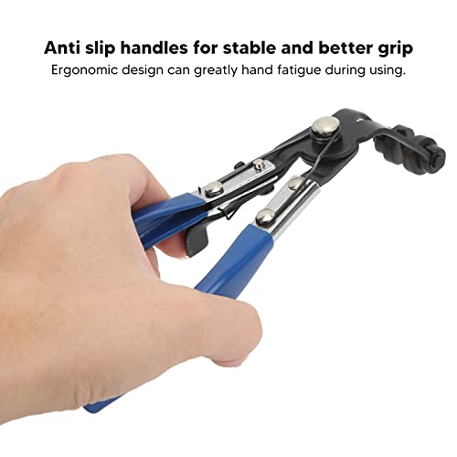 Alicate de braçadeira de mangueira angular de 45 graus, ferramenta de reparo automotivo ergonômico a