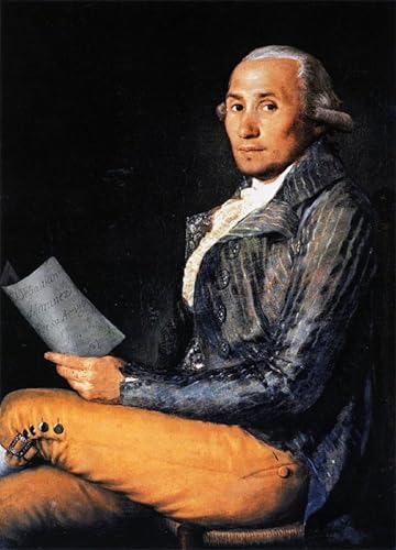 Lienzo decorativo de Goya de 60x90cm para dar elegancia y un toque artístico al dormitorio