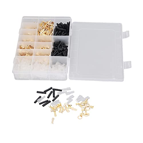 Cosses de fil en laiton en kit de 700 pièces avec manchons de protection 2.8 4.8 6.3 mm