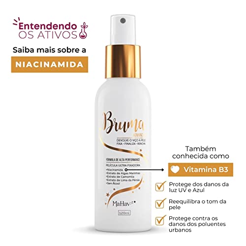 Bruma Fixadora de Maquiagem Mahav