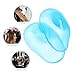 TOGEVAL 2Pcs Silicone Ear Protection Tool for Hair Dyeing Ear Covers for Noise Reduction Flexible Ear Shields for Home and Salon Use Blue