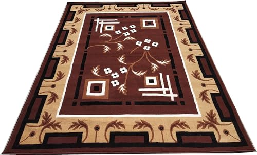 Image of Home Decore Acrylic Carpet for Your Living Room & Drawing Room Aywhere in Your Home Size - 4 X 5 Ft (BCFL-119)