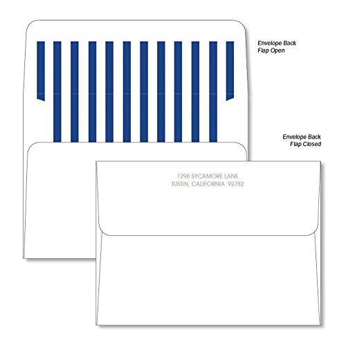 Vertical Embossed Correspondence Cards - 2132 #TOP3