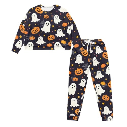 Image of Womens Lounge Set Long Sleeve Soft Pajama Sets