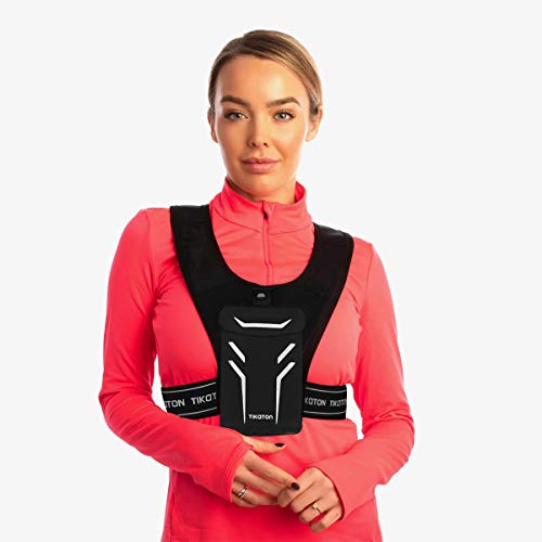 Tikaton Running Vest with Adjustable Waistband & Smart Materials - USA Original Patent, USA Designed, USA Shipped, USA Warranty - Thumbnail 4