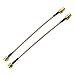 Produktbild ESUMIC Antennenkabel SMA-Buchse auf SMA-Stecker F/M Verbindungskabel Adapter Gold 2-Pack