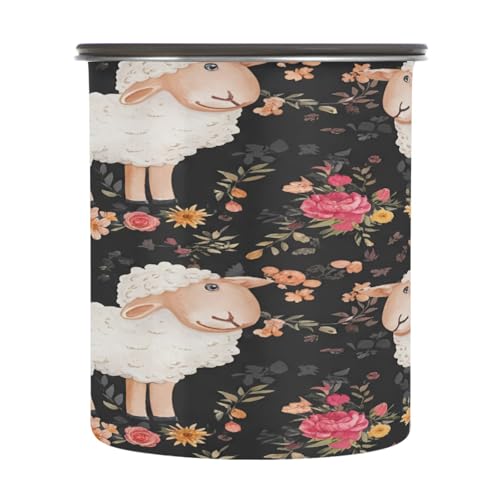 Contenedor hermético para café acero inox 17oz miniatura 2