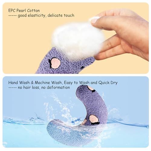 ucho Travesseiro para Gatinhos, Pelúcia para Gatos, Brinquedo de Pelúcia Calmante para Gatos, Traves