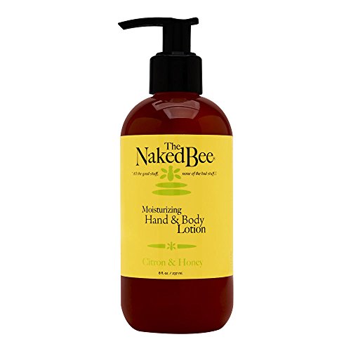 Image of The Naked Bee Nourishing Body Lotion for All Skin Types (8 fl oz) Moisture Replenishing Lotion for Dry Skin with Citron & Honey