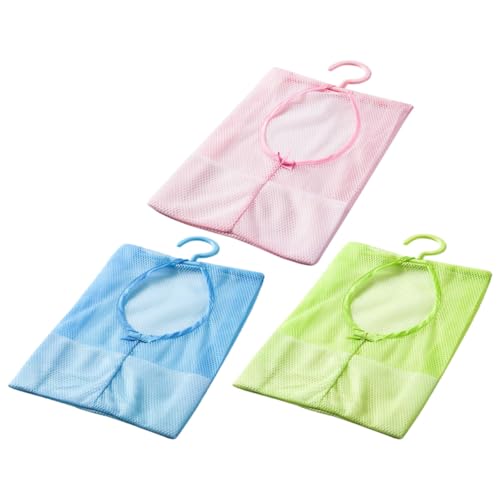 Uonlytech �|�[�^�u�����b�V�����[�o�b�O ���b�V���|�[�` �݂艺���������h���[�o�b�O �ߗ� �^�I�� �������ᐮ������ �z�[�����[�p 3�Z�b�g