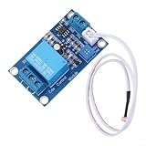 Módulo de sensor fotorresistente XHM131 con relé para DC 5V 12V 24V Control de detección de luz con ajuste de potenciómetro y agujeros de montaje (5V)