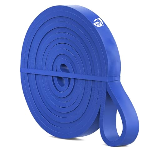 Image of FirstFit Natural Rubber Pull Up Band, Exercise Resistance Bands for Strength Training, Home Fitness, Crossfit, Stretch Exercises, Powerlifting Stretch Band (Medium: 25-65lbs)