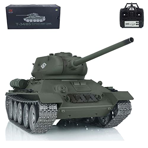 TOUCAN RC HOBBY Pro.Edition RTR Henglong 1/16 FPV TK7.0 T34-85 RC Tank 3909 360&deg; Turret Metal Track...