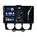 BXLIYER - [6G+128G, Octa-Core] - Autoradio für Mazda RX8 RX-8 (2003-2008) Android 15 GPS Navigation Radio - DSP/Carplay/Android Auto - Kamera + MIC - 9 Zoll 2 Din - Lenkradsteuerung 4G DAB 360-CAM