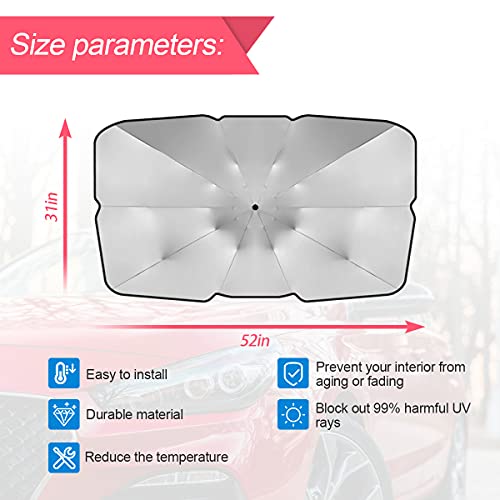 image for LoyaForba Car Windshield Sunshade/Cover, 31