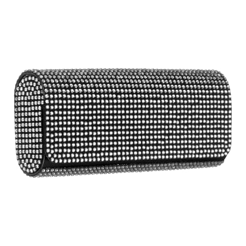 Étui à lunettes de soleil rigide blanc strass pour femme boîte magnétique PATIKIL