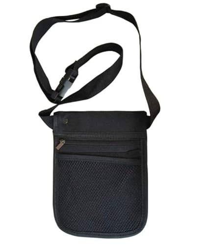 Gtwinsone Krankenschwester Gürteltasche Krankenschwestertasche mit Verstellbarem Gürtel und Mehreren Fächern Bauchtasche Pflege Nurse Utility Hüfttasche Arbeit Organizer für Damen und Herren (Schwarz) Cover