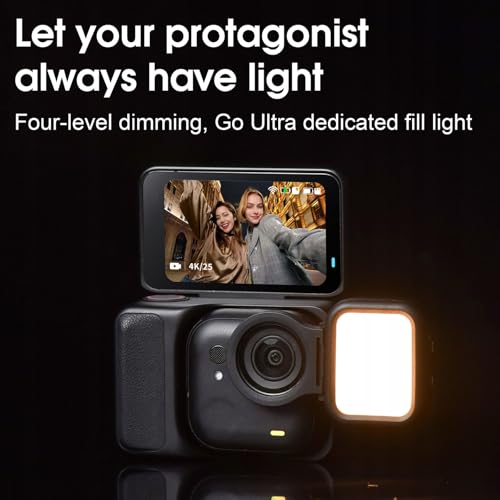 Lampe de remplissage pour Insta 360 GO Ultra vlogging et flash nuit - 4