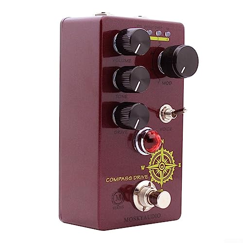 ARMYJY Pédale d’effets de Guitare, Booster de Distorsion Overdrive 4 Bouton de sélection de Mode Accessoires de Guitare - Les Beatles, Paul McCartney, John Lennon, RIngo Starr, George Harrison ARMYJY Pédale d'effets de Guitare, Booster de Distorsion Overdrive 4 Bouton de sélection de Mode Accessoires de Guitare – Image 4